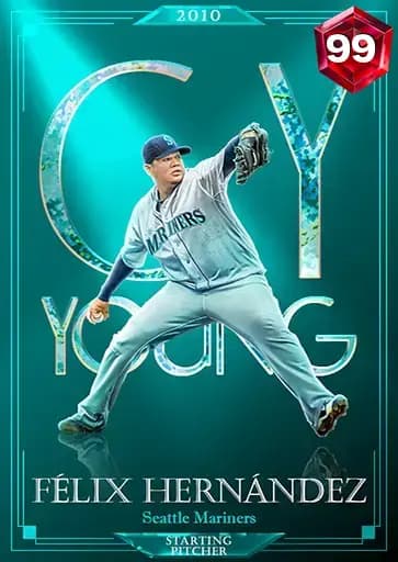Felix Hernandez Awards card art