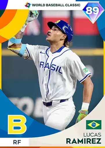 Lucas Ramirez World Baseball Classic card art