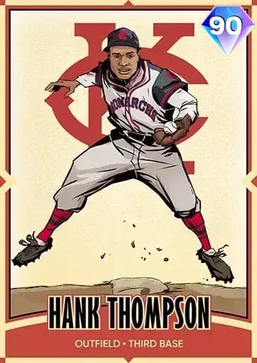 Hank Thompson THE Negro Leagues card art