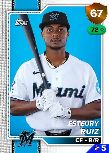 Esteury Ruiz Live card art