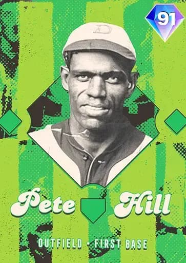 Pete Hill THE Negro Leagues card art