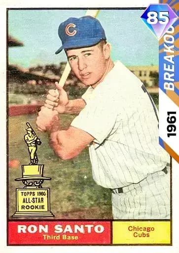 Ron Santo Breakout card art