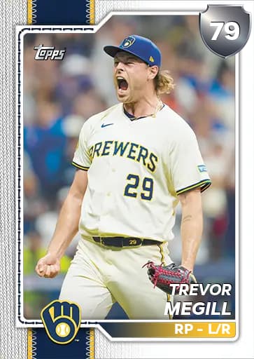 Trevor Megill Live card art