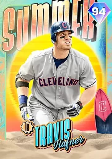 Travis Hafner Summer card art