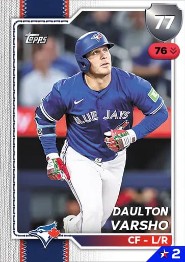 Daulton Varsho Live card art