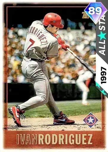 Ivan Rodriguez ALL Star card art