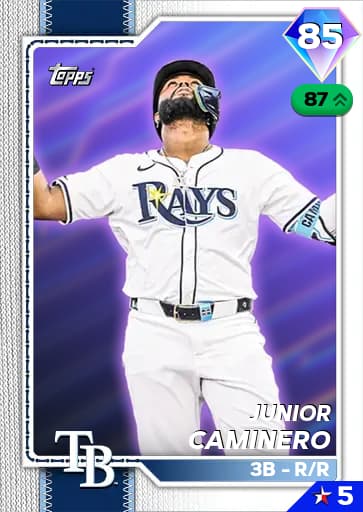 Junior Caminero Live card art