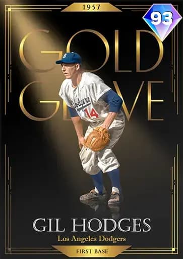 Gil Hodges Awards card art