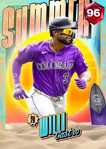 Willi Castro Summer card art