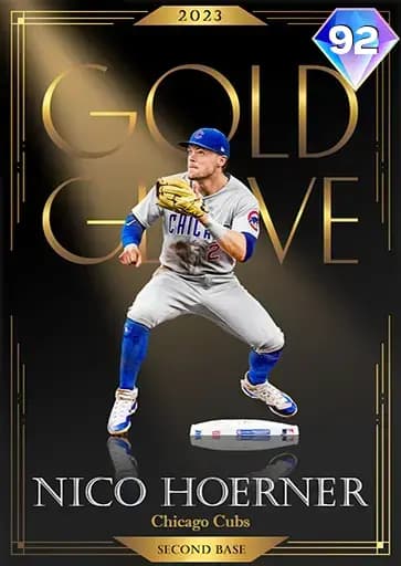 Nico Hoerner Awards card art