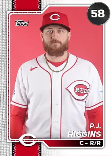 P.J. Higgins Live card art