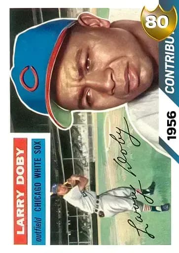 Larry Doby Contributor card art