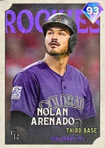 Nolan Arenado Vintage card art