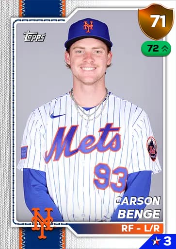 Carson Benge Live card art