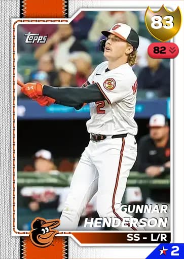 Gunnar Henderson Live card art