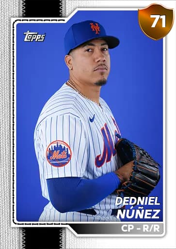 Dedniel Núñez Live card art