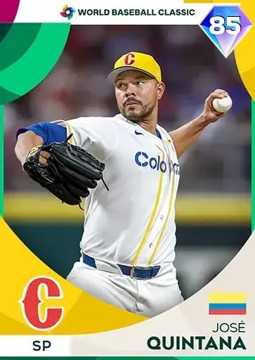 José Quintana World Baseball Classic card art
