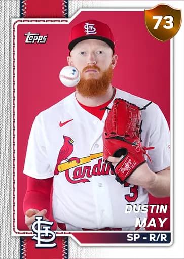 Dustin May Live card art