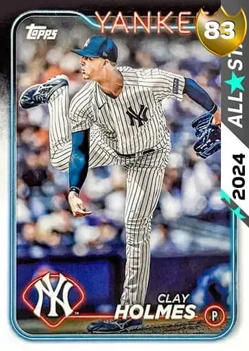Clay Holmes ALL Star card art