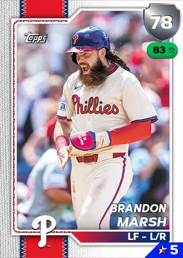 Brandon Marsh Live card art