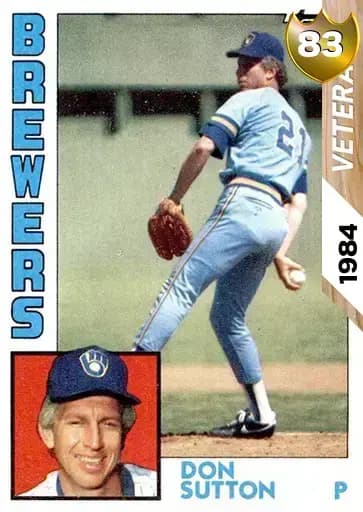 Don Sutton Veteran card art