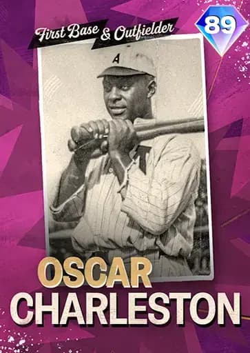 Oscar Charleston THE Negro Leagues card art