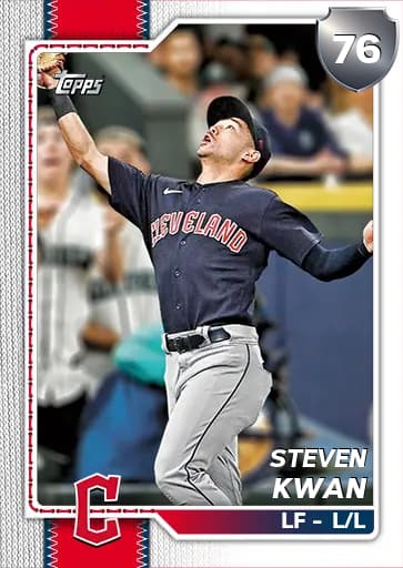 Steven Kwan Live card art