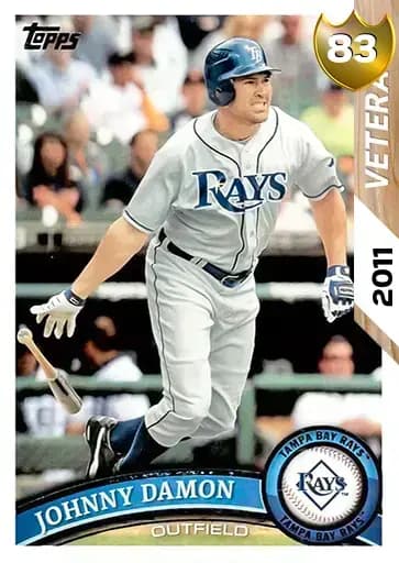 Johnny Damon Veteran card art