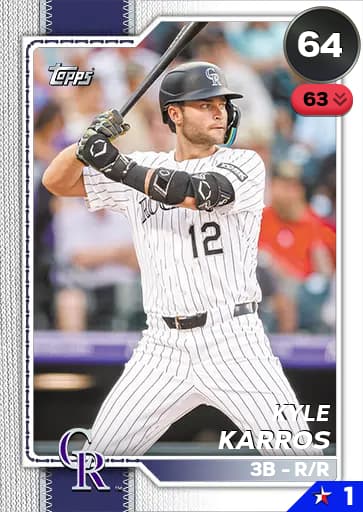 Kyle Karros Live card art
