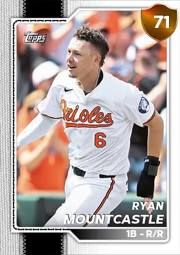 Ryan Mountcastle Live card art