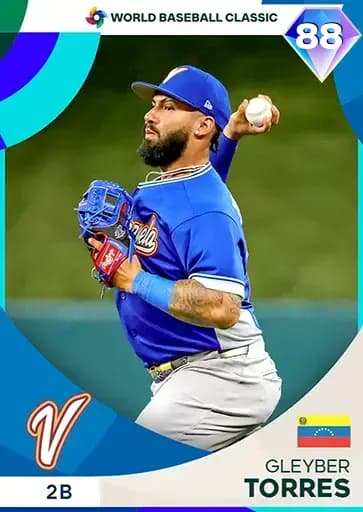 Gleyber Torres World Baseball Classic card art