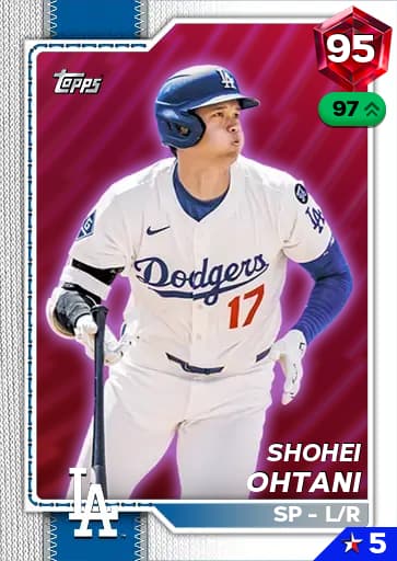 Shohei Ohtani Live card art