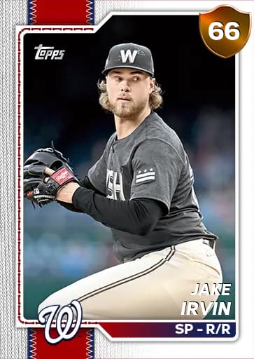 Jake Irvin Live card art