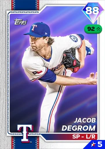 Jacob deGrom Live card art