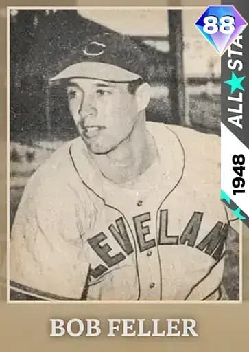 Bob Feller ALL Star card art