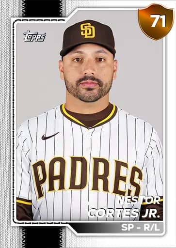 Nestor Cortes Jr. Live card art