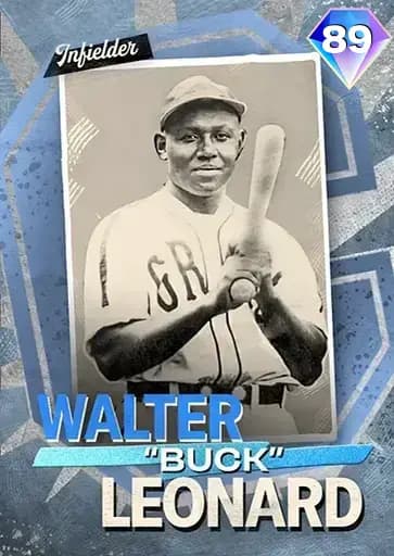 Buck Leonard THE Negro Leagues card art
