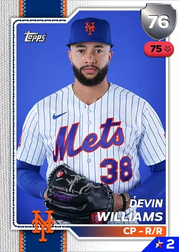 Devin Williams CORE card art