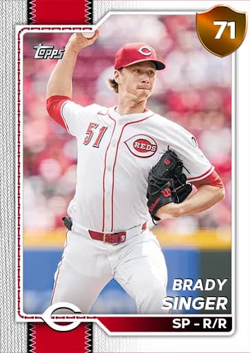 Brady Singer CORE card art