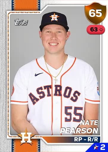 Nate Pearson Live card art