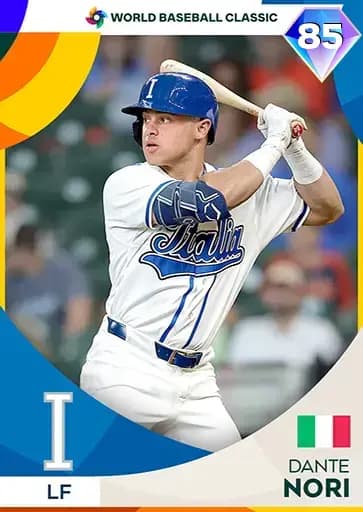 Dante Nori World Baseball Classic card art