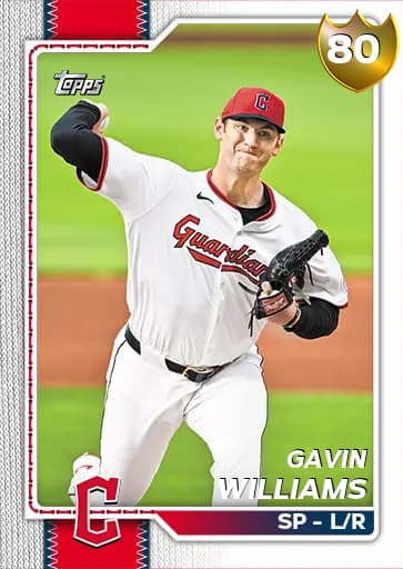 Gavin Williams Live card art