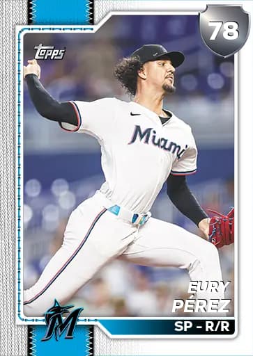 Eury Pérez Live card art