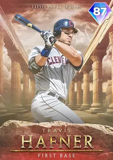 Travis Hafner Cornerstone card art