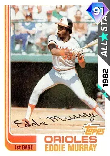 Eddie Murray ALL Star card art