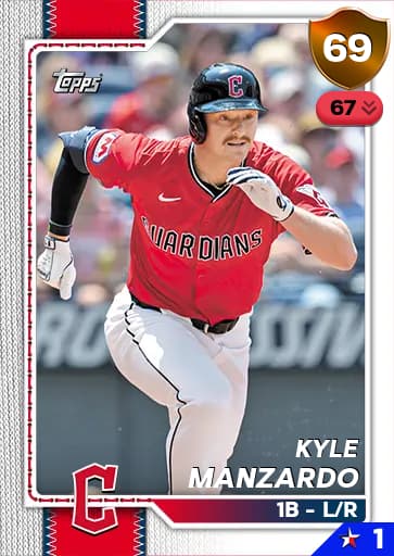 Kyle Manzardo Live card art