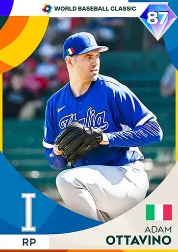 Adam Ottavino World Baseball Classic card art