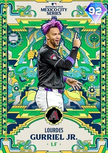 Lourdes Gurriel Jr. Mexico City card art