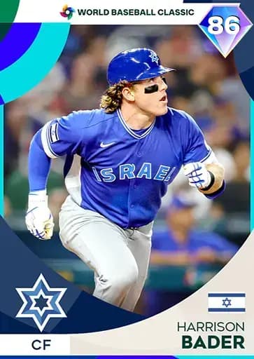 Harrison Bader World Baseball Classic card art