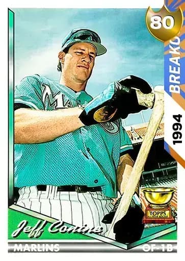 Jeff Conine Breakout card art